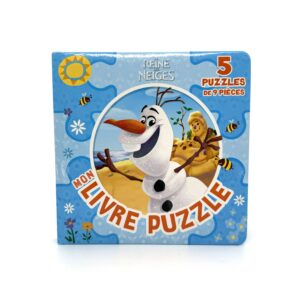 Livre Puzzle La Reine Des Neiges