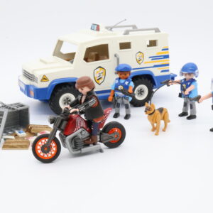 Playmobil 9371 Fourgon Blindé avec Convoyeurs De Fonds