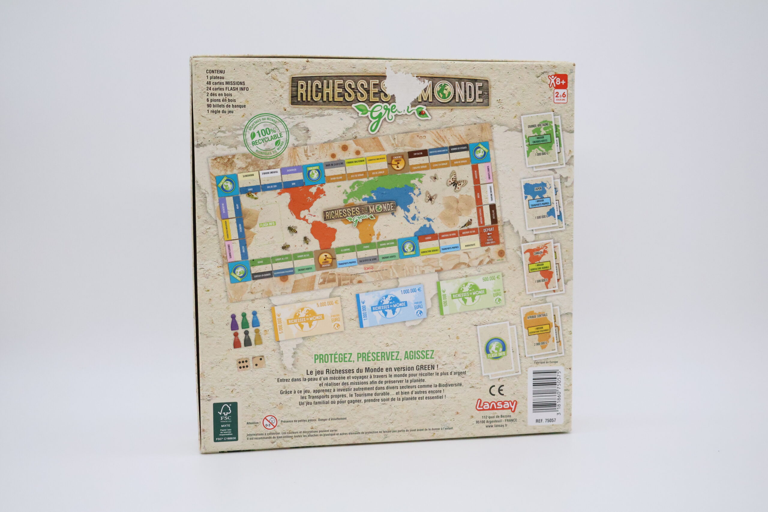Jeu classique Lansay Richesses du monde – Image 2