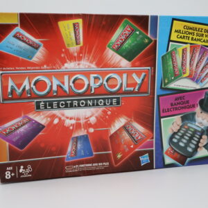 JEU DE PLATEAU MONOPOLY ELECTRONIQUE