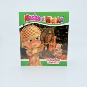 Livre MASHA et MICHKA "Mène l'enquête"