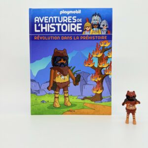 Livre + Personnage Playmobil