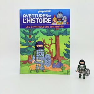 Livre + Personnage Playmobil