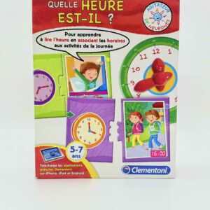 Jeu éducatif "Quelle heure est-il"