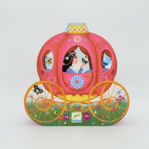 Puzzle DJECO silhouette Le Carrosse de la Princesse