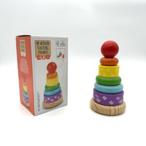 Jeu de pyramide à empiler